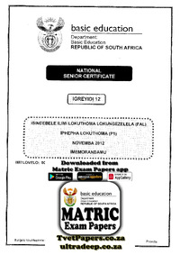 NSC 2012 IsiNdebele FAL P2 Nov 2012 Memo.pdf